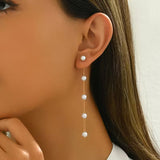 Náušnice stylové perlove