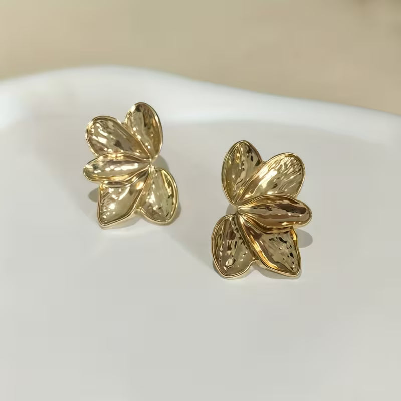 Šperk pryskyrice par květiny nausnic tvaru