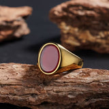 Prsten tygriho oka prirodnimi kameny