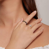 Prsten kvalitniho motivem tlapky stříbra