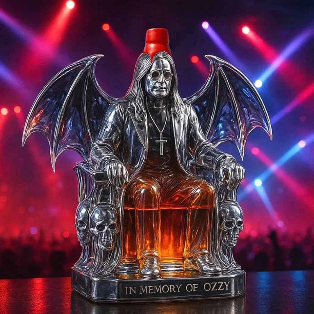 Ozzy - Sběratelská láhev na whisky