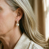 Náušnice kaminky perel