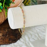 Náramek multicolorovanymi Izabela kaminky