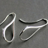 Náušnice ocos přívěskem vintage