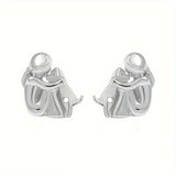 Náušnice stříbro abraco tonech dvou