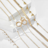 Sada naramku boho zlatu