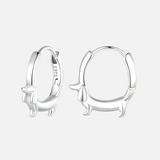 Náušnice cenne pejsek dachshund poklad mamy