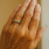 Prsten barevny vintage