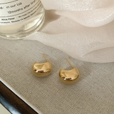 Náušnice nerovne kovove