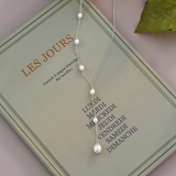 Náhrdelník sladkovodnimi perlami