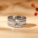 Prsten evropsky americky tridilny diamantovy