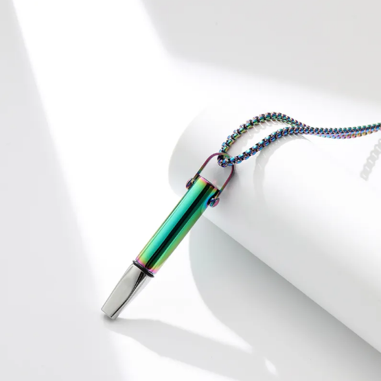 Náhrdelník dychacim rezistorem