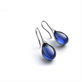 Náušnice vlozenou opálem