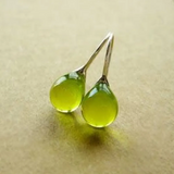 Náušnice vlozenou opálem