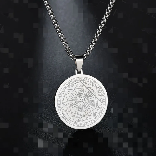 Náhrdelník tritone andel sest hvězd přívěskem