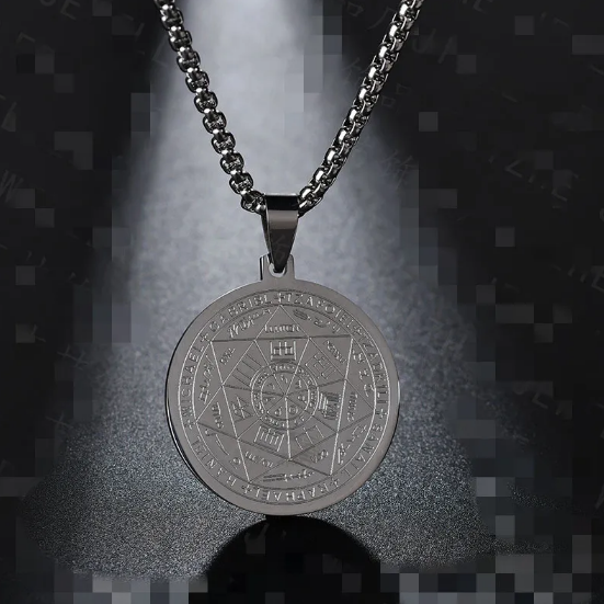 Náhrdelník tritone andel sest hvězd přívěskem