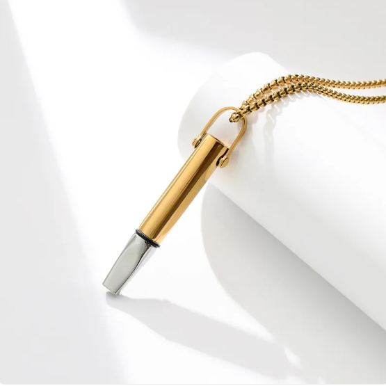 Náhrdelník dychacim rezistorem