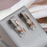 Náušnice krize tvaru elegantní