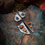 Náušnice mechanicke vintage