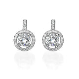 Náušnice margaret zirkoniem kulate